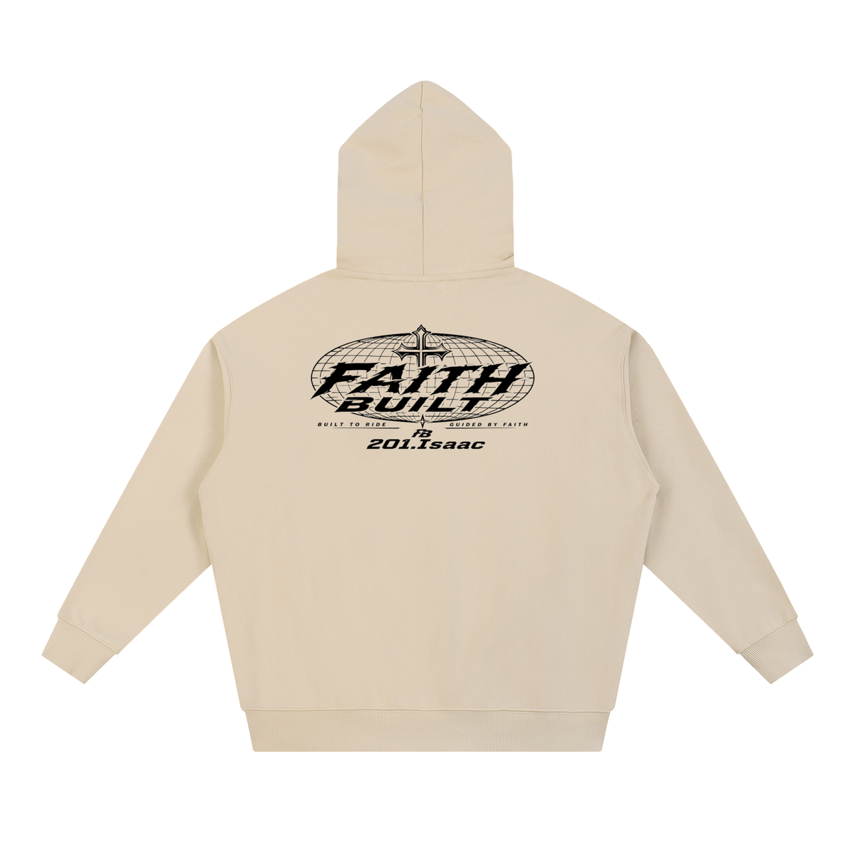 Faith built x 201.Isaac essentials hoodie