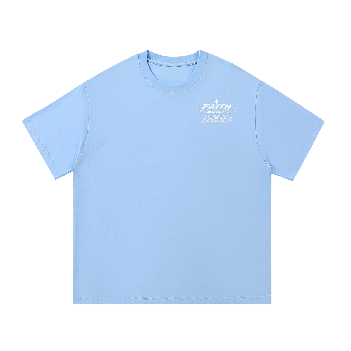 Faith built x logjcz essentials shirt v2