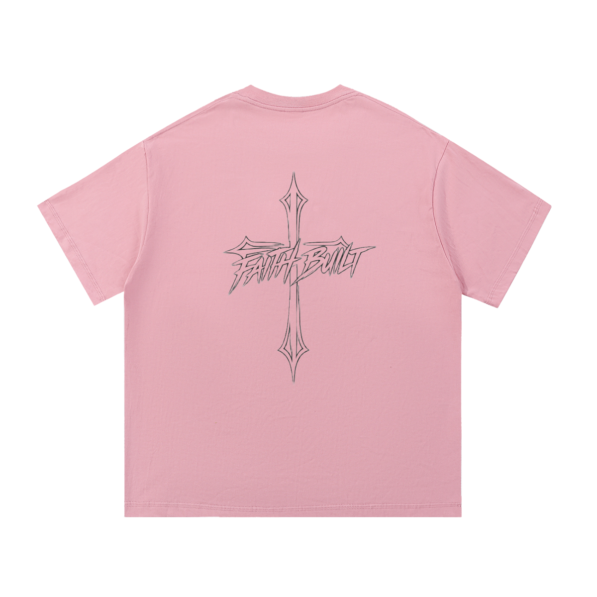 Faith built x logjcz essentials shirt v2
