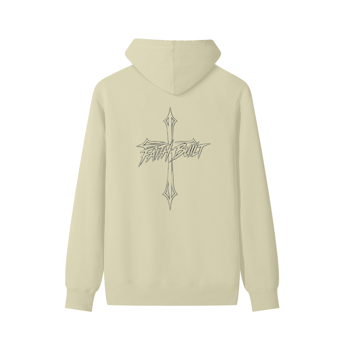 Faith built essentials hoodie