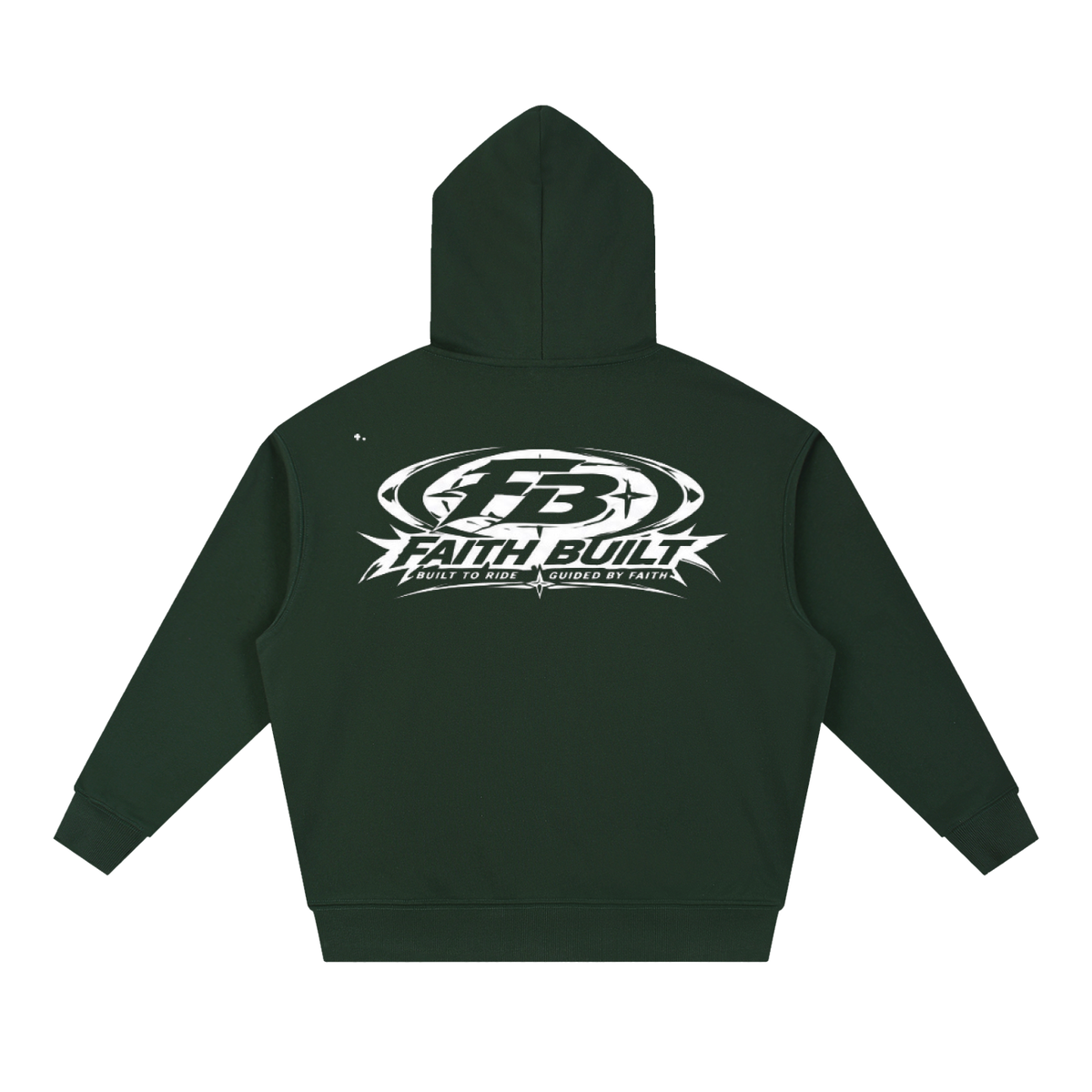 Faith built essentials hoodie v1