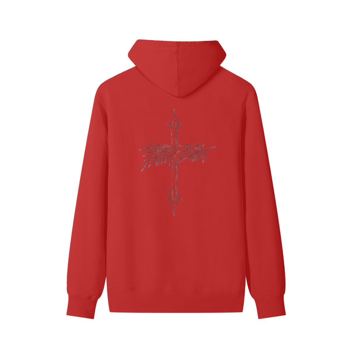 Faith built essentials hoodie