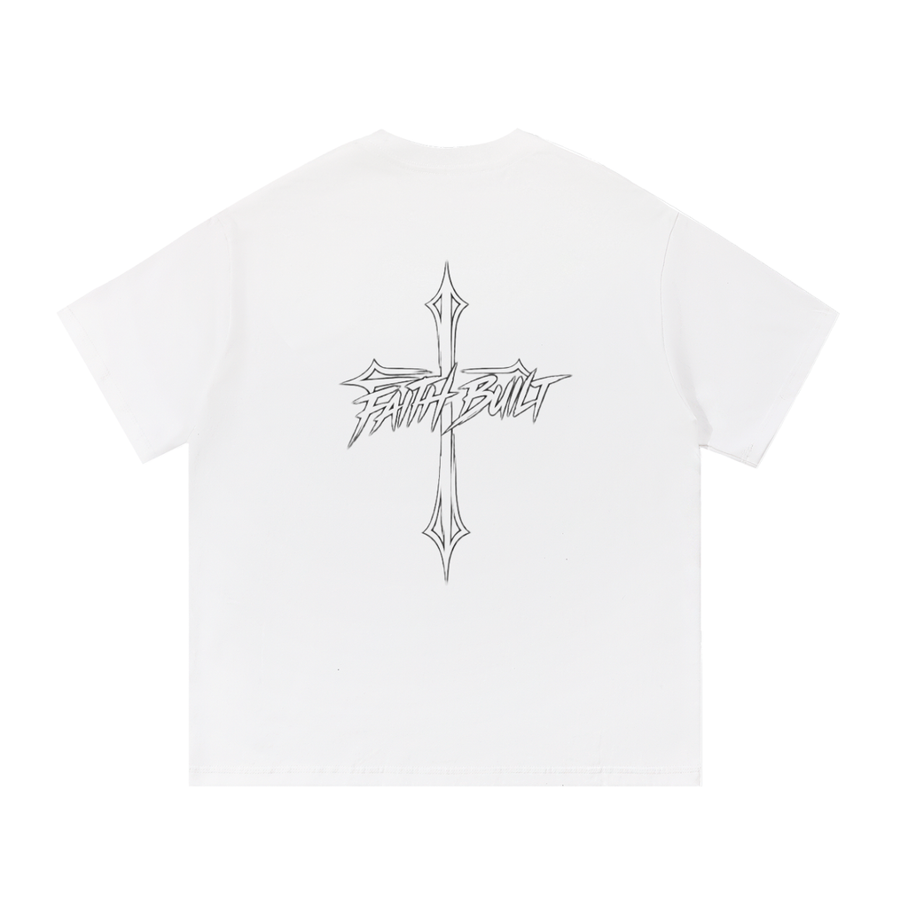 Faith built x logjcz essentials shirt v2