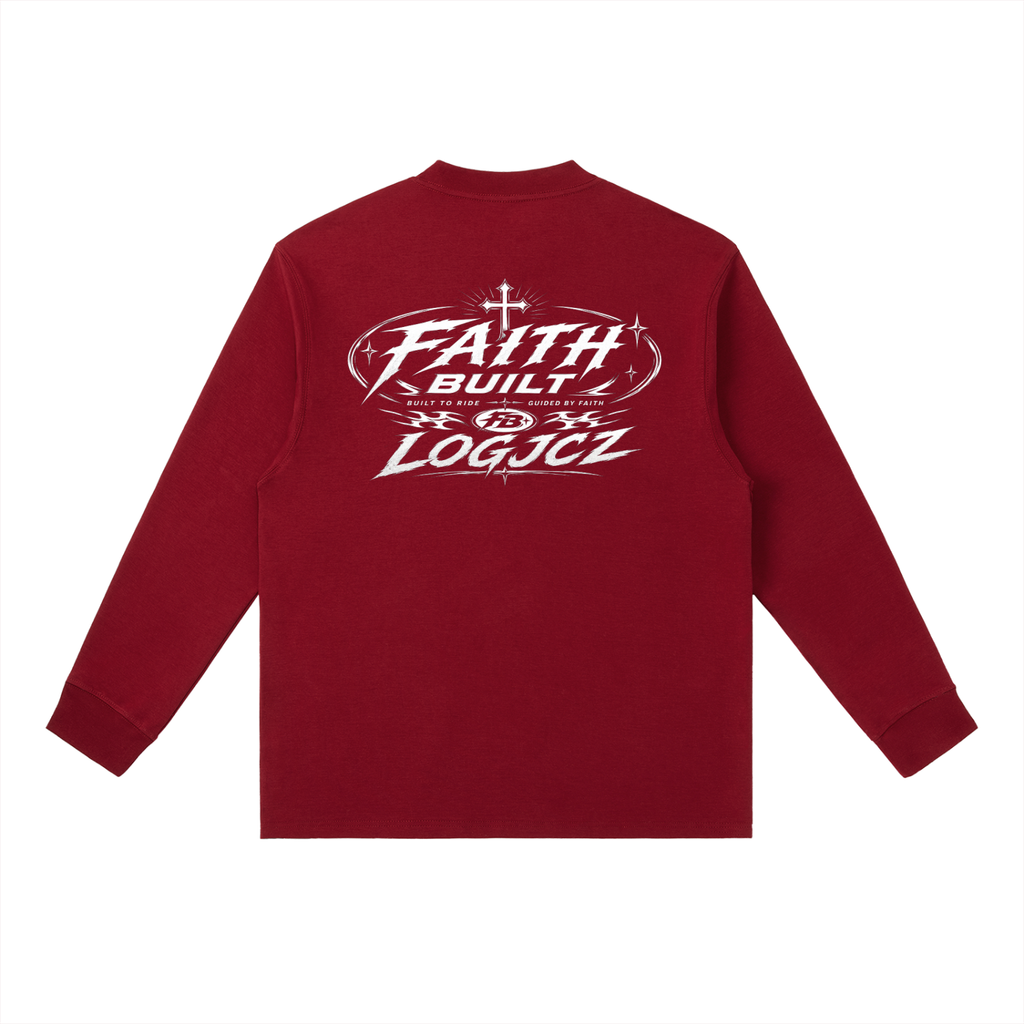 Faith built x logjcz essential long sleeve crew neck