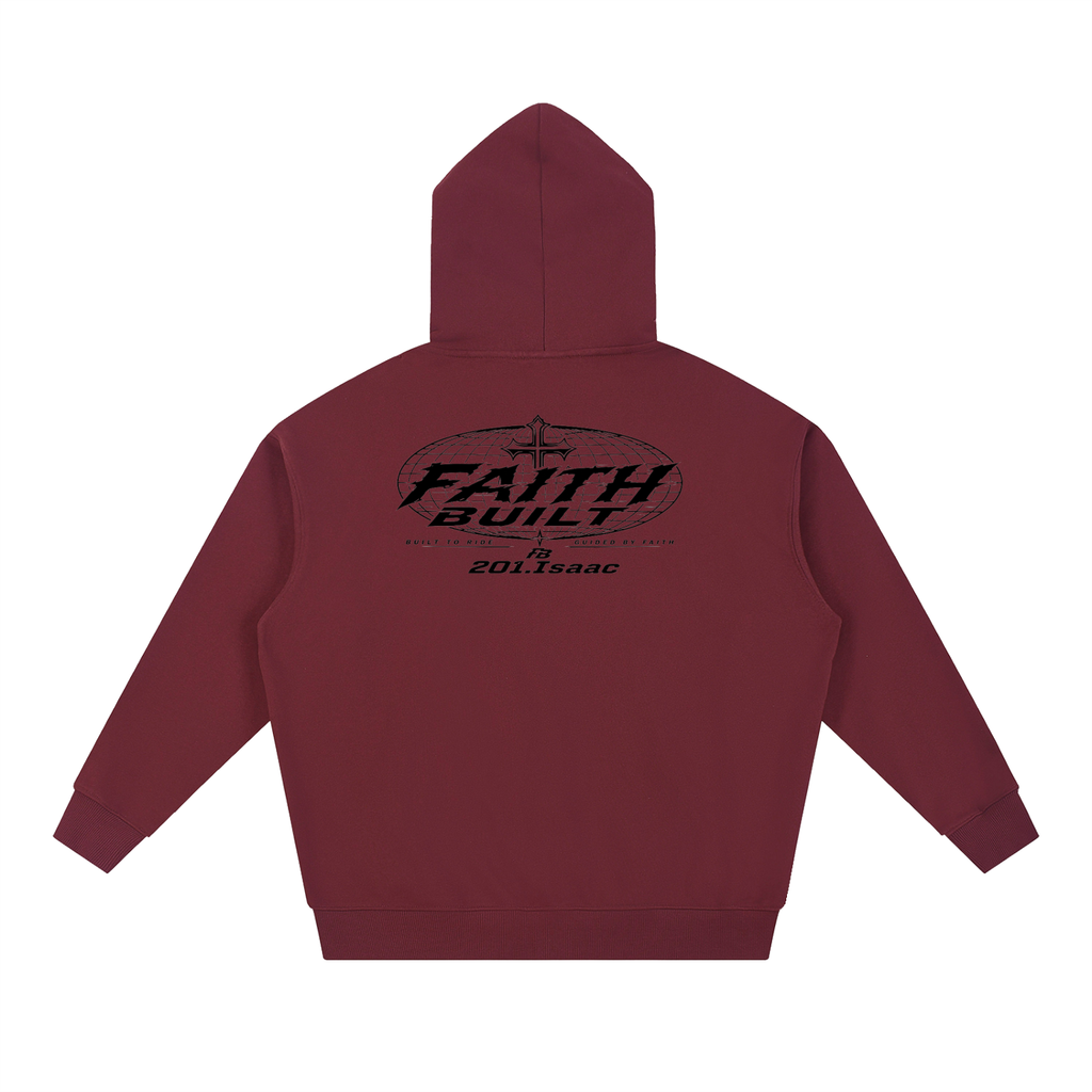 Faith built x 201.Isaac essentials hoodie