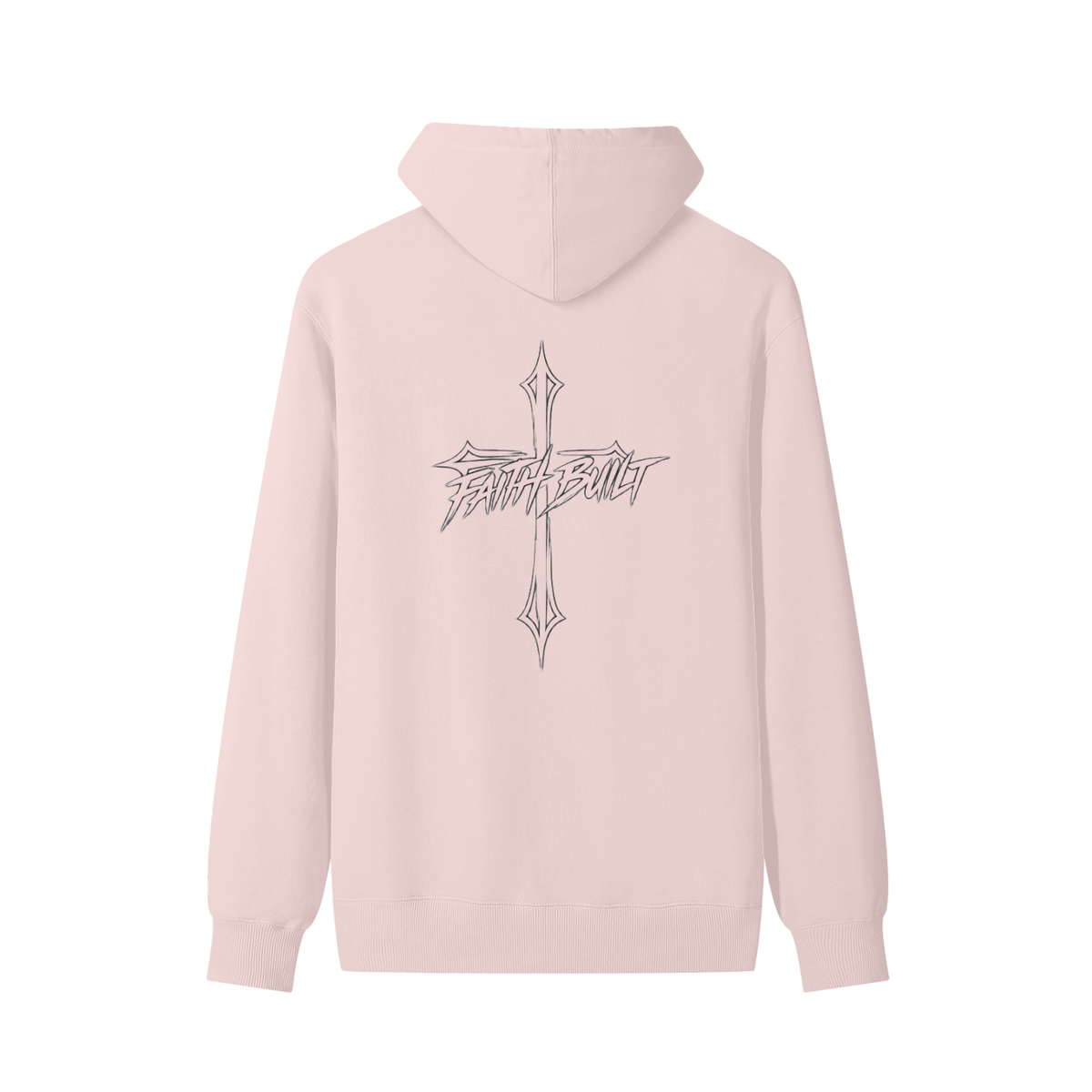 Faith built essentials hoodie