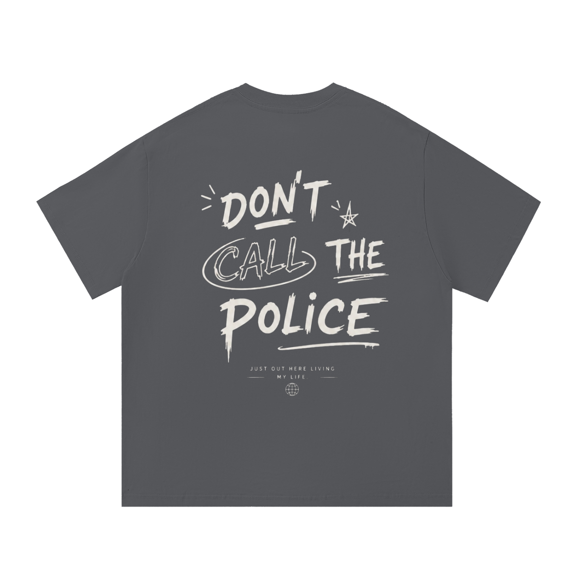 Faithbuilt don’t call the police essentials tee