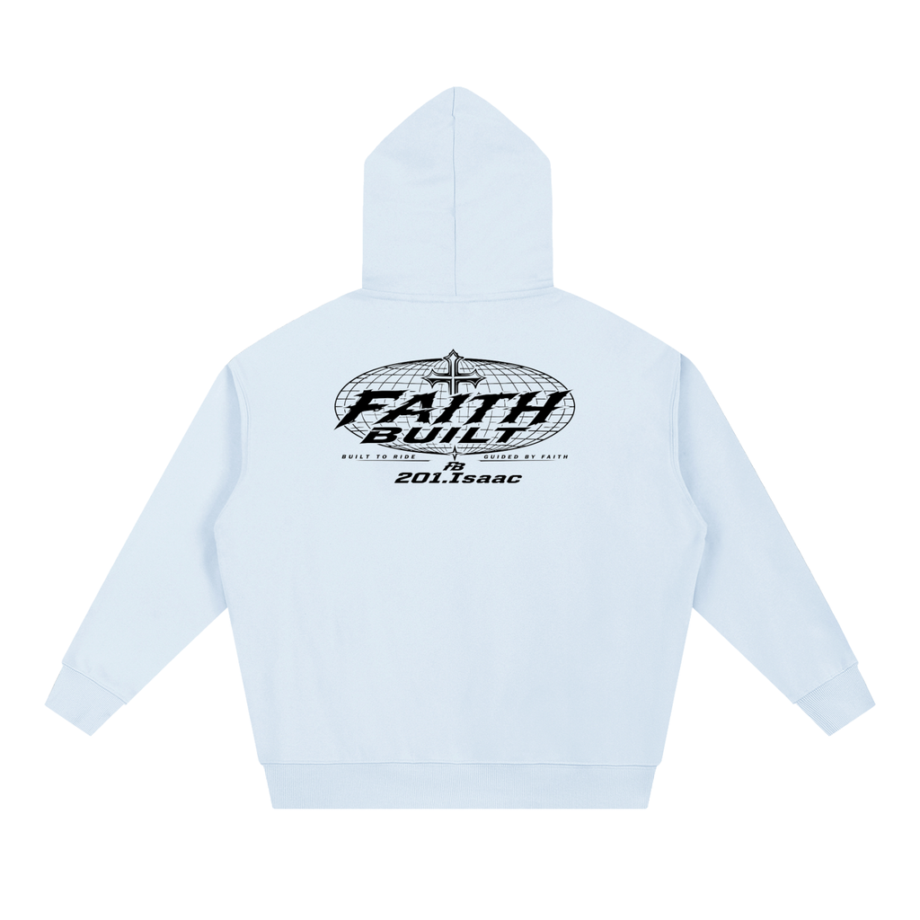 Faith built x 201.Isaac essentials hoodie