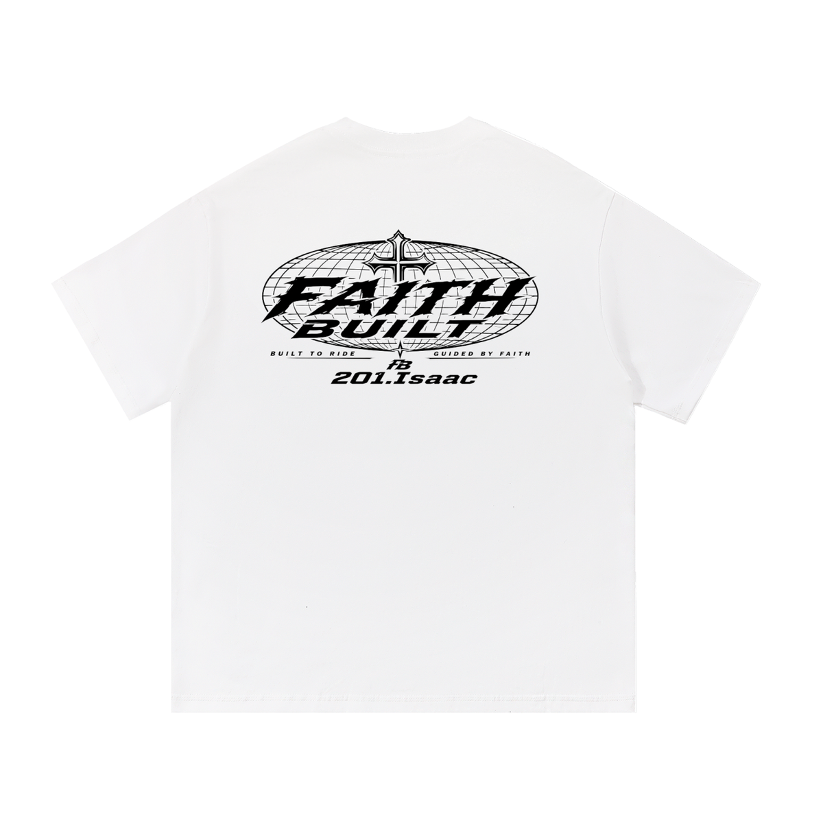 Faithbuilt x 201.Isaac essentials tee