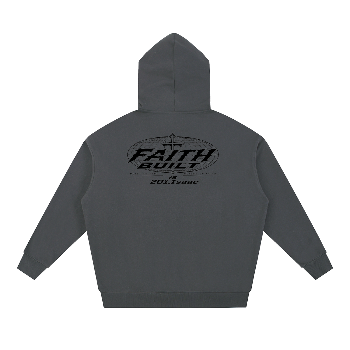 Faith built x 201.Isaac essentials hoodie