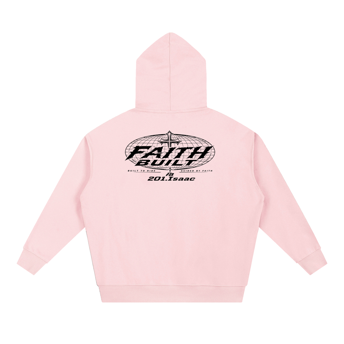 Faith built x 201.Isaac essentials hoodie
