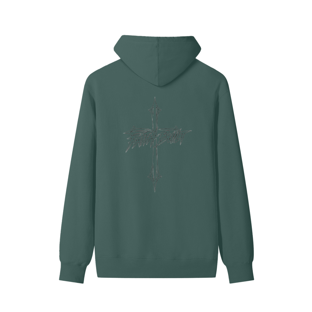 Faith built essentials hoodie