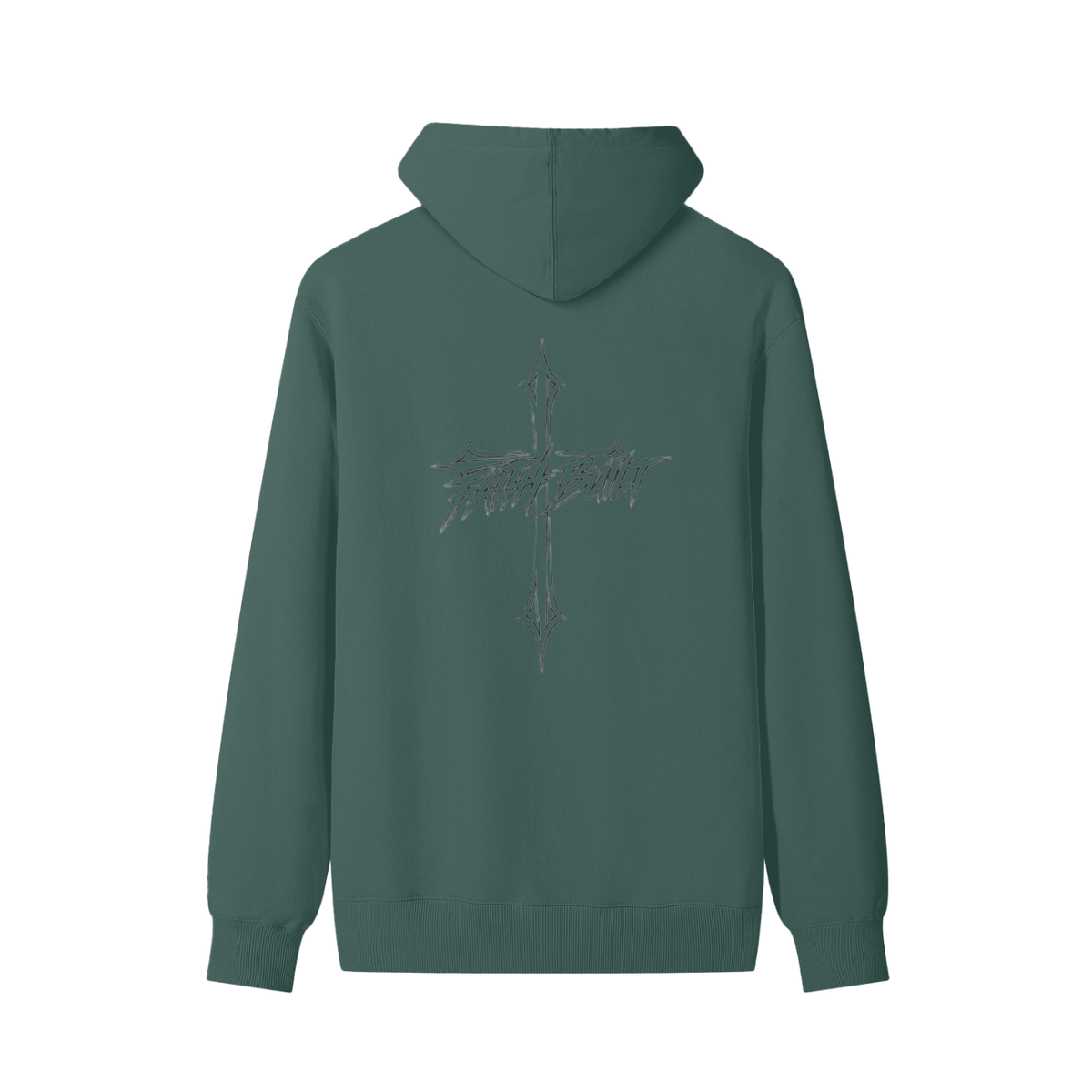 Faith built essentials hoodie