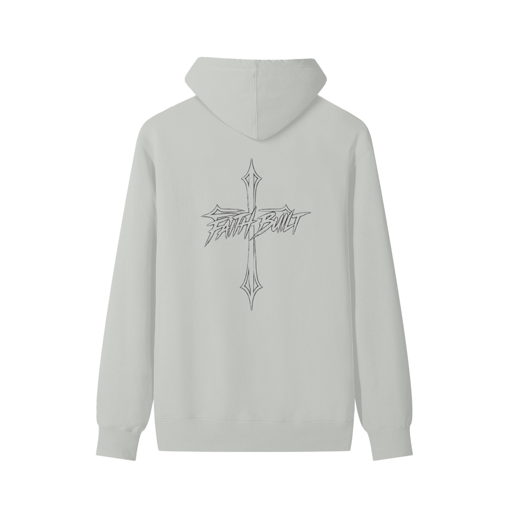 Faith built essentials hoodie
