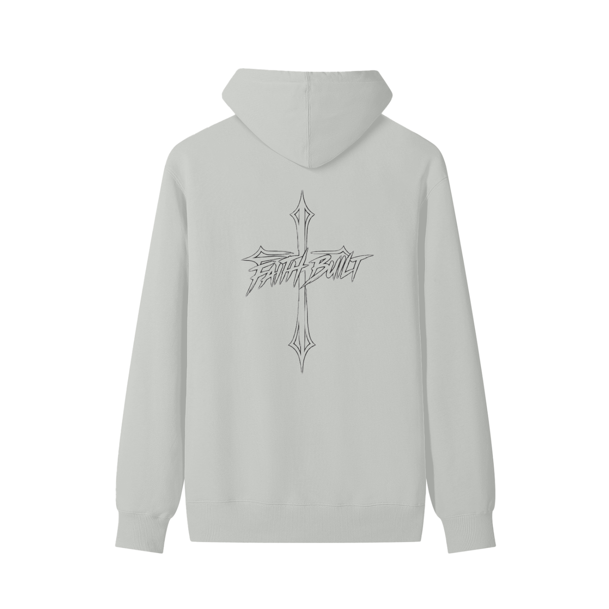 Faith built essentials hoodie