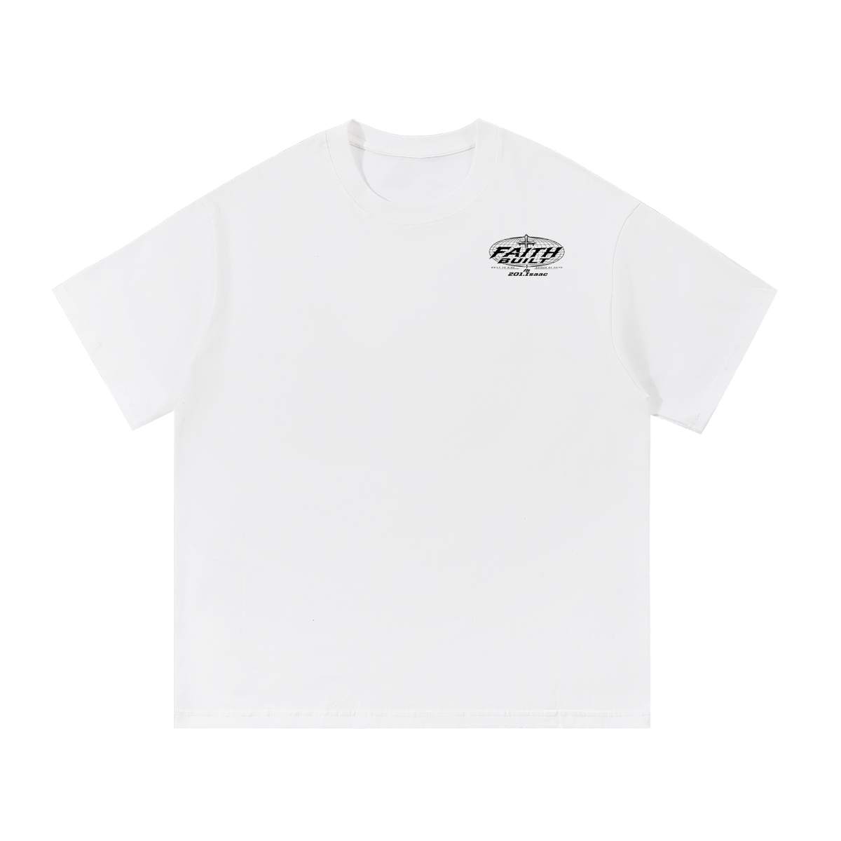 Faithbuilt x 201.Isaac essentials tee