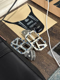 Cnc aluminum foot pegs for e motos fits basically every bike