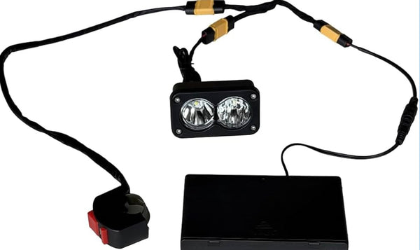 Battery pack baja light