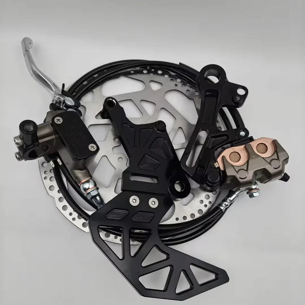 Surron light bee x and e ride pro rear ultra bee breaks