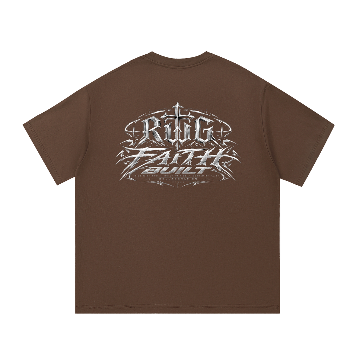 Faithbuilt x RWG v2 essentials tee