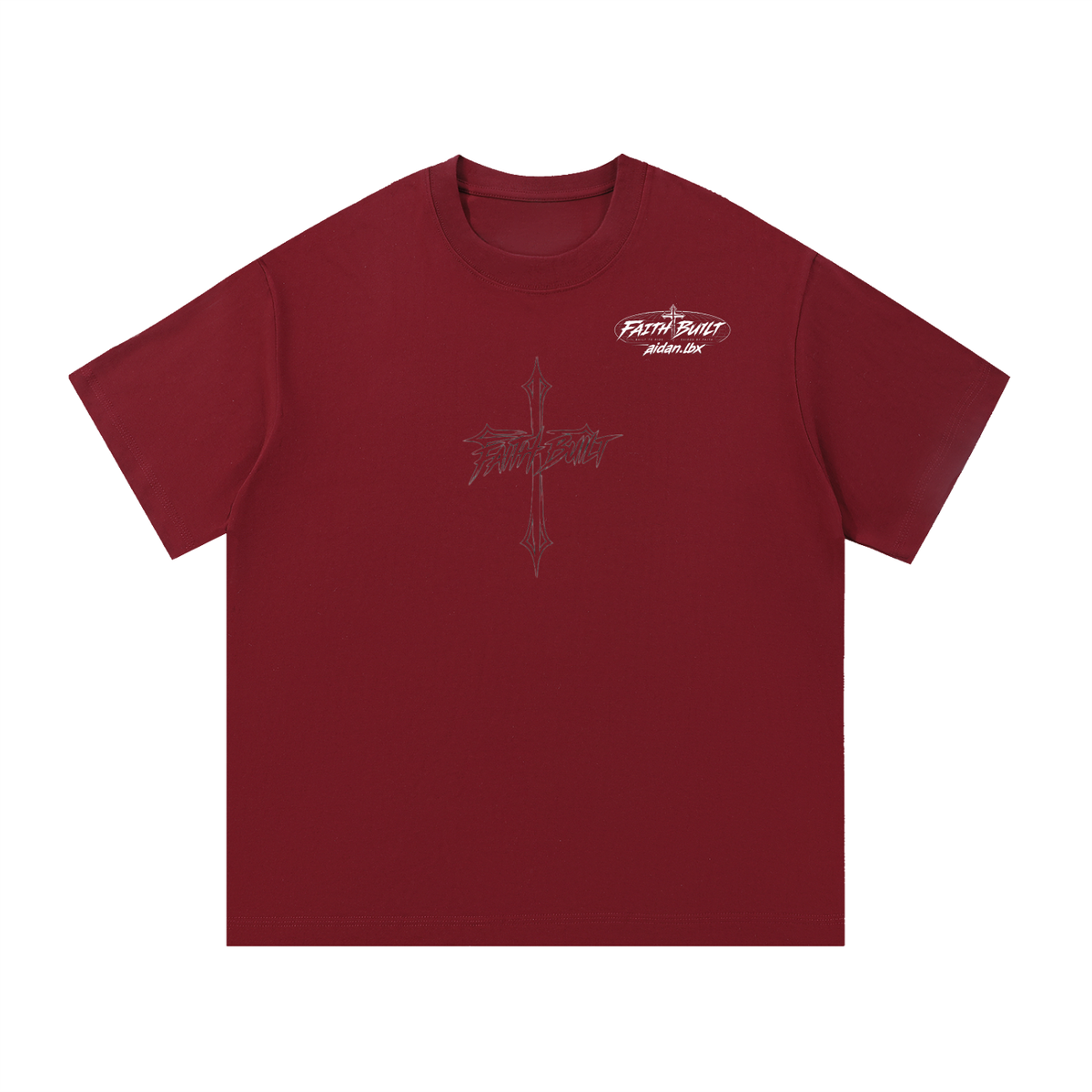Faithbuilt x Aidan lbx essentials tee cross