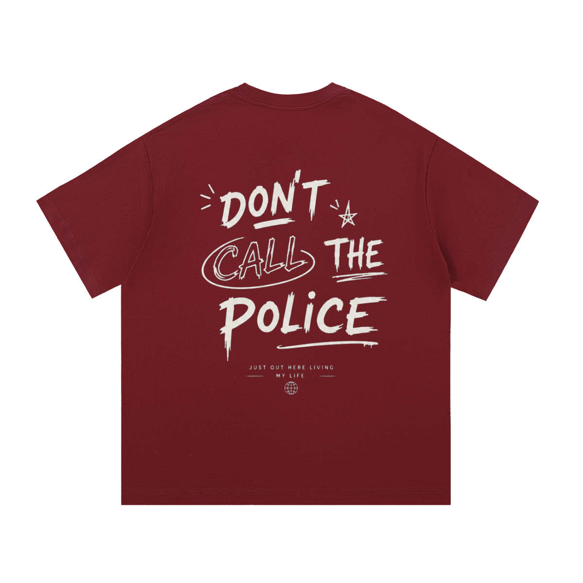 Faithbuilt don’t call the police essentials tee