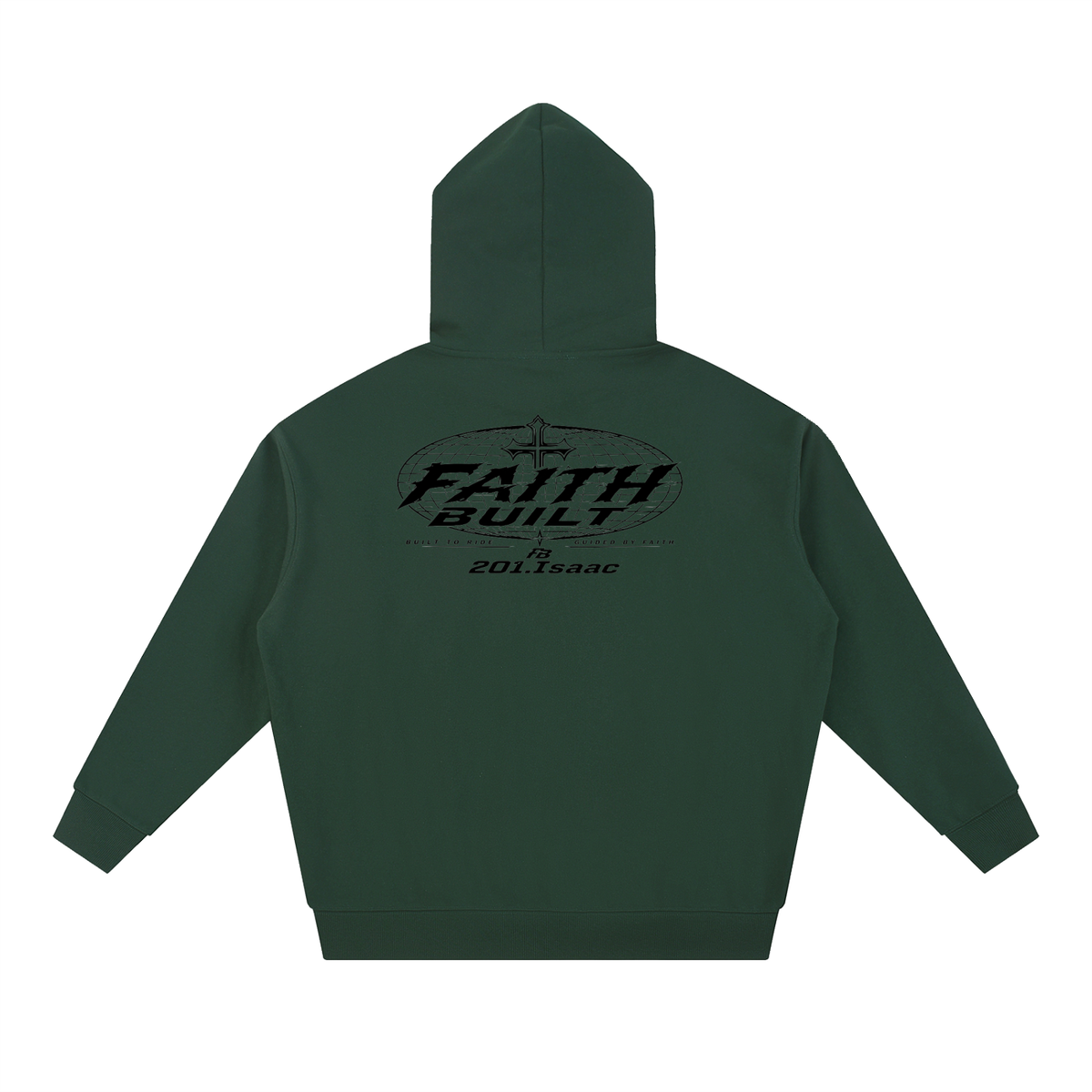 Faith built x 201.Isaac essentials hoodie