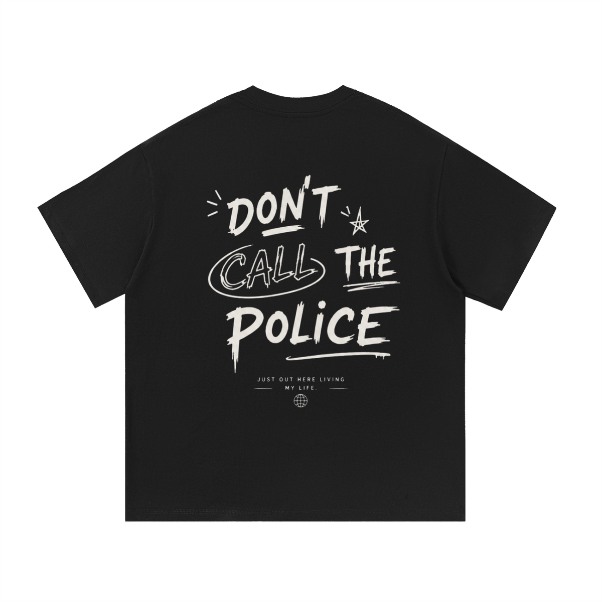 Faithbuilt don’t call the police essentials tee