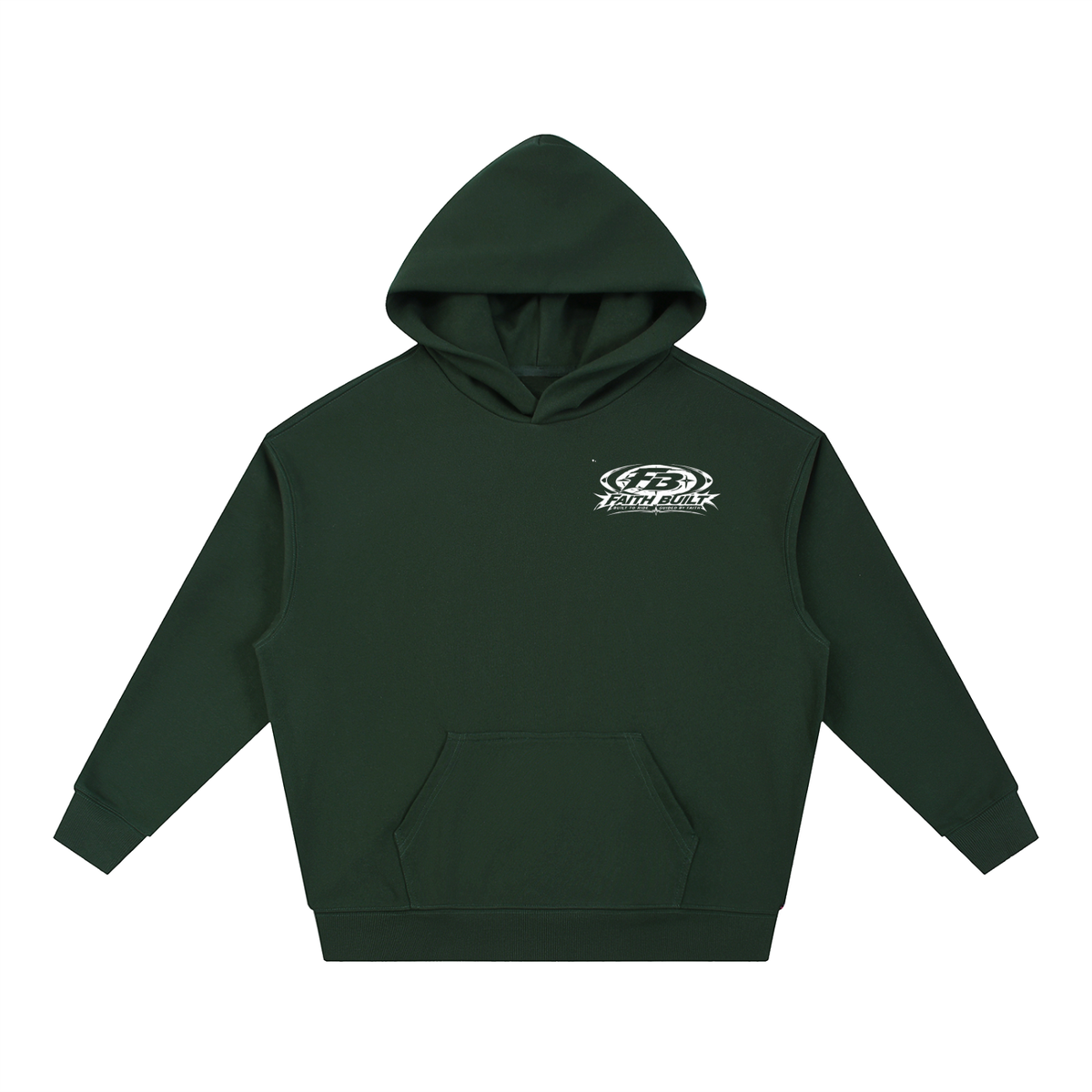 Faith built essentials hoodie v1