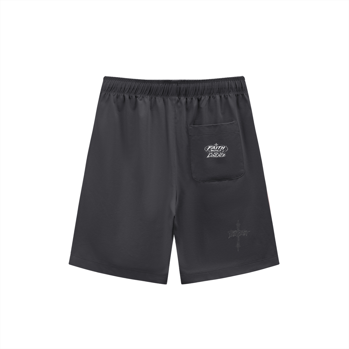 Faith built x logjcz sweat shorts essentials