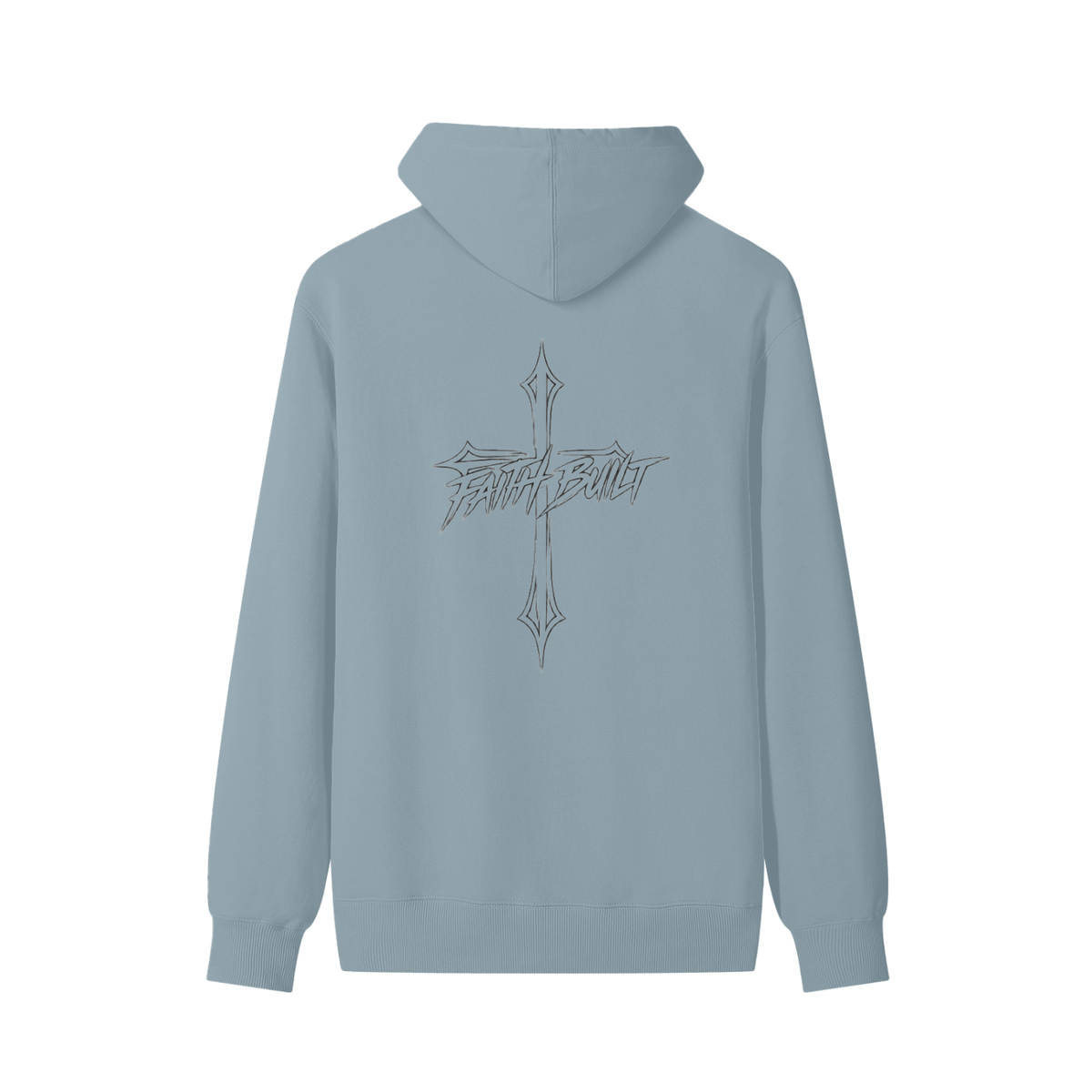 Faith built essentials hoodie
