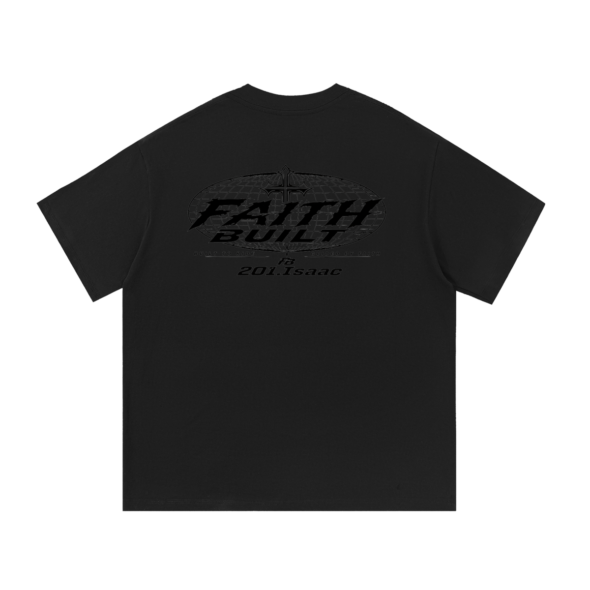 Faithbuilt x 201.Isaac essentials tee