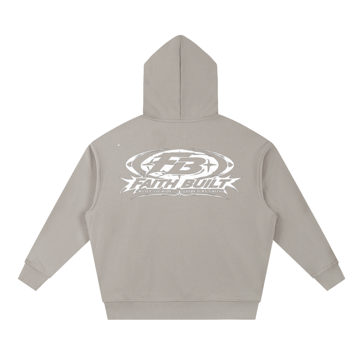 Faith built essentials hoodie v1