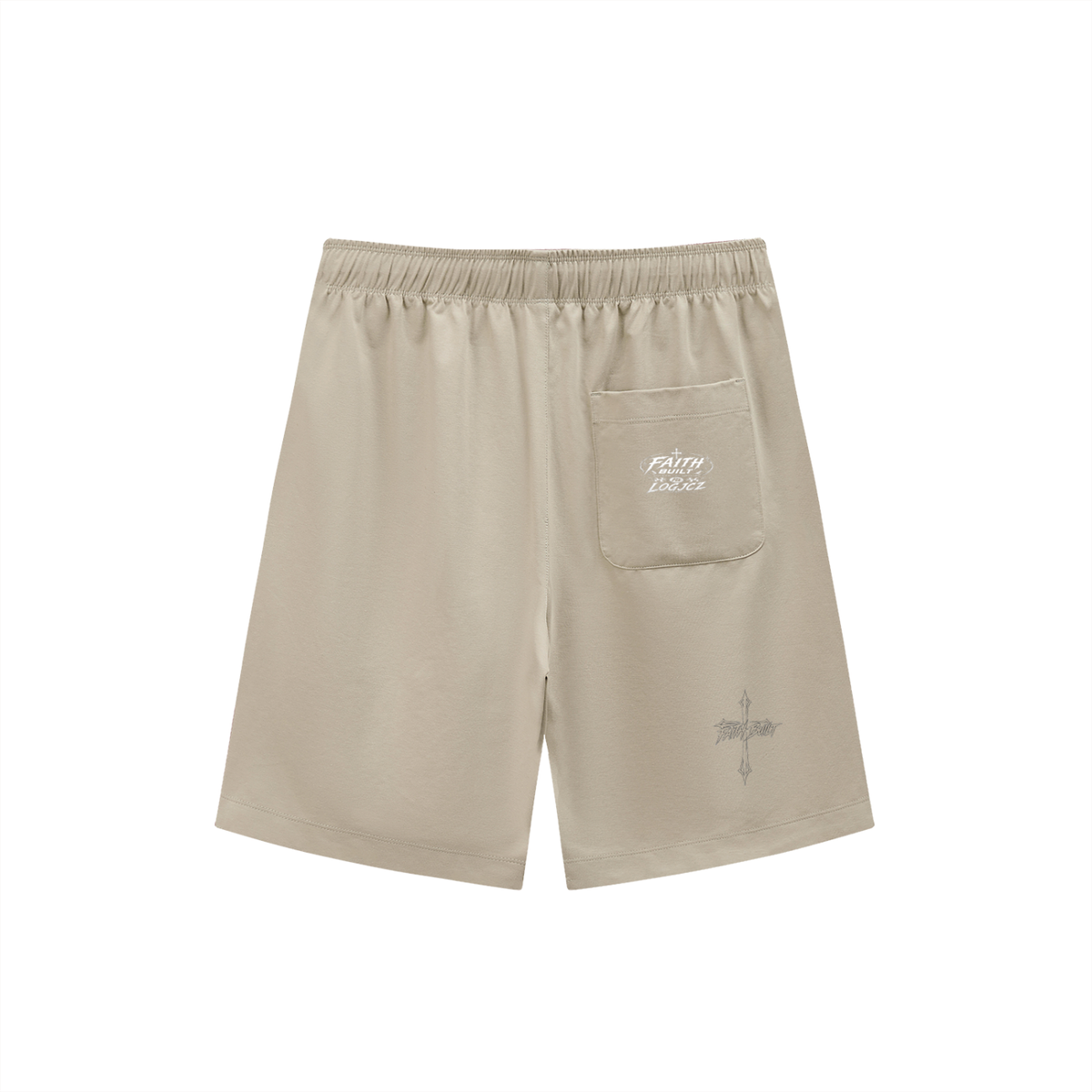 Faith built x logjcz sweat shorts essentials