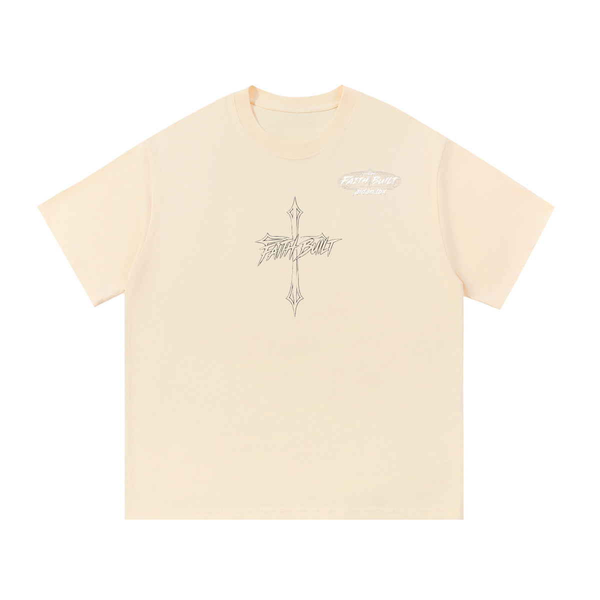 Faithbuilt x Aidan lbx essentials tee cross