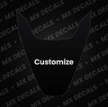 Kawasaki KLX140R L (2022) Customizable Rear Fender Decal
