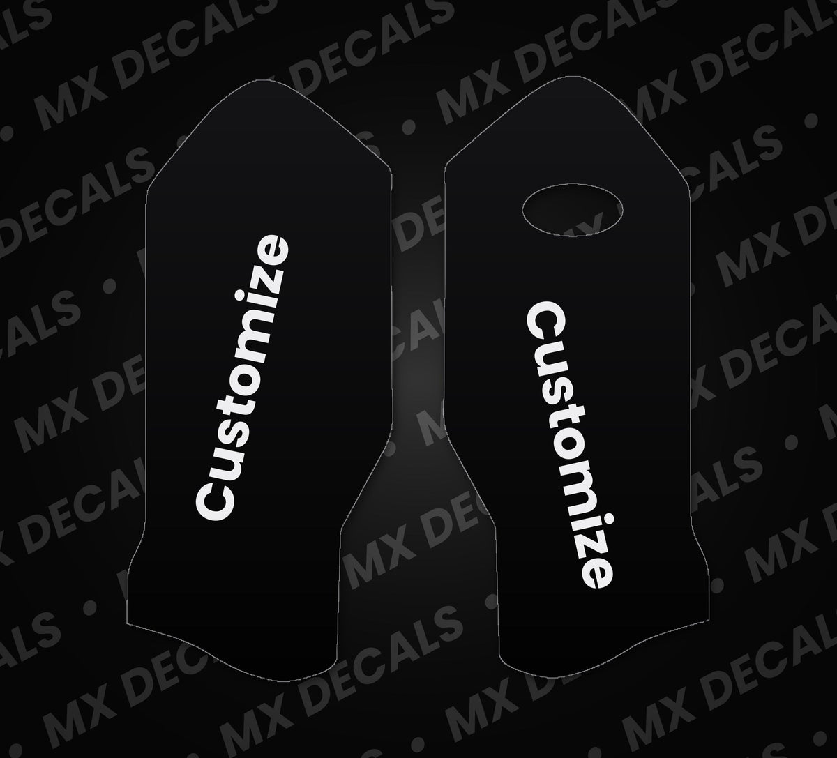 KTM 150 SX (2016-2018) Customizable Fork Guard Decals