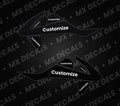 KTM 450 SX-F (2016-2018) Customizable Radiator Shroud Decals
