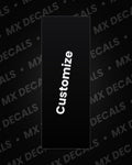 Kukirin G4 Customizable Front Upright Decal