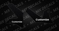 RTR Customizable Radiator Shroud Decals