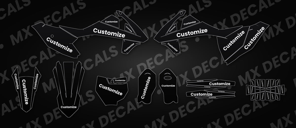 KTM SX85 (2018-2023) Fully Customizable Graphics Kit