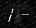 KTM SX85 (2018-2023) Customizable Fork Guard Decals