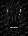 KTM SX85 (2018-2023) Customizable Rear Fender Decal