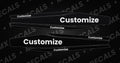 KTM SX85 (2018-2023) Customizable Swingarm Decals