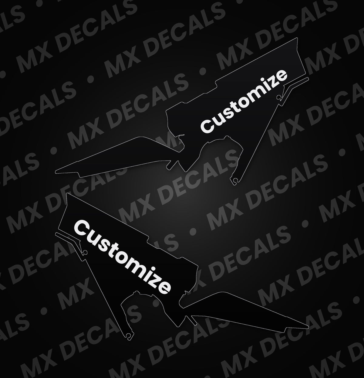 Talaria X3 Customizable Frame Decals