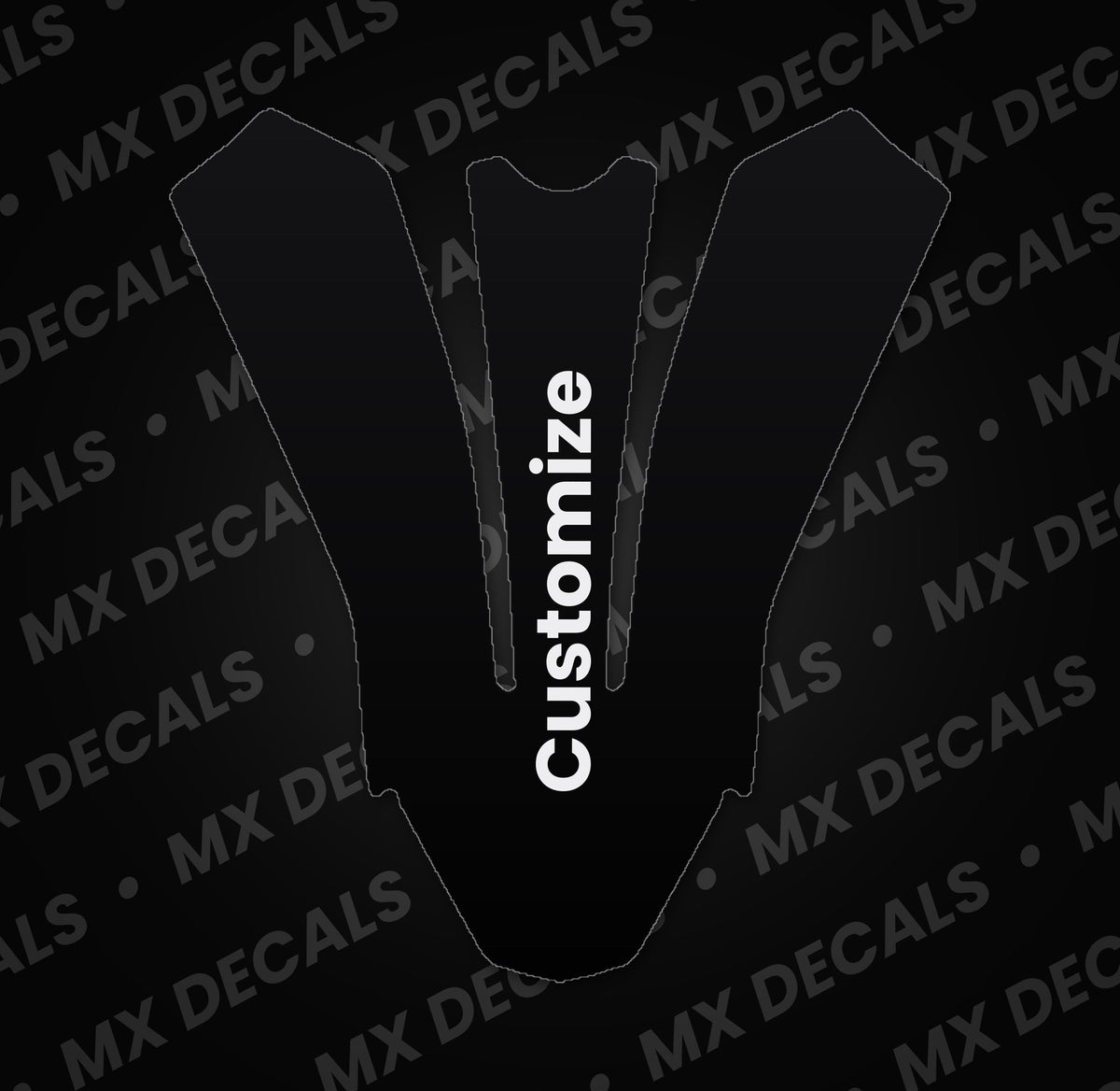 Talaria X3 Customizable Front Fender Decal