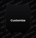 Talaria X3 Customizable Front Number Plate Decal